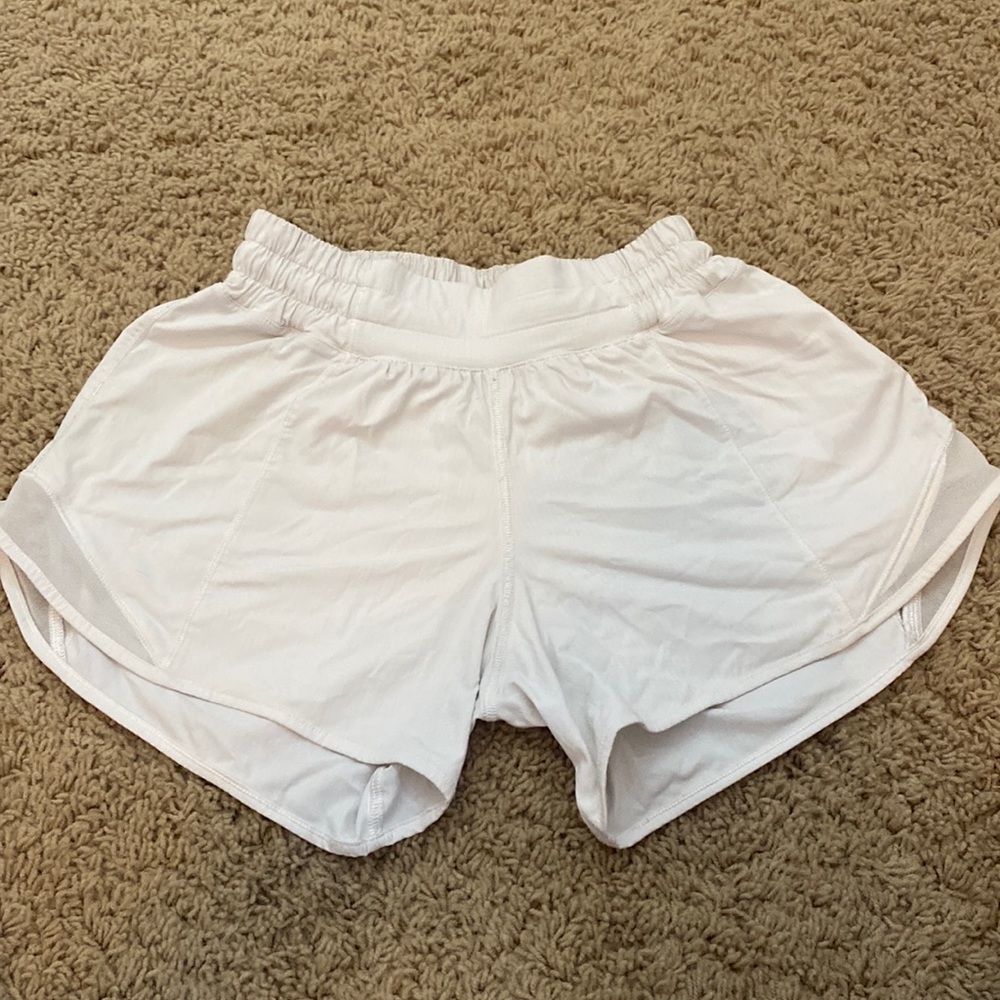 White Hotty Hot shorts